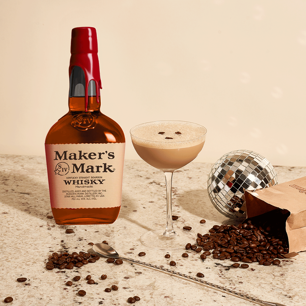 Whiskey Espresso Martini